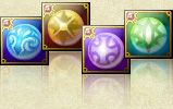 The Awaken Stone types: separate stones for weapons, armor, shields and accessories