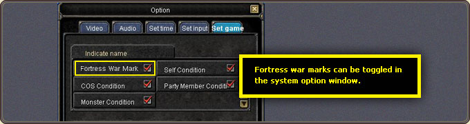 Fortress War — in-war PK rules
