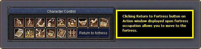Fortress War — entering the fortress area