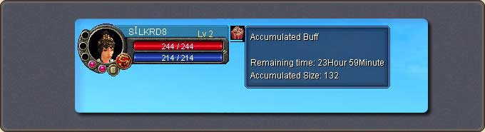 Guardian Reward — the cumulated buff