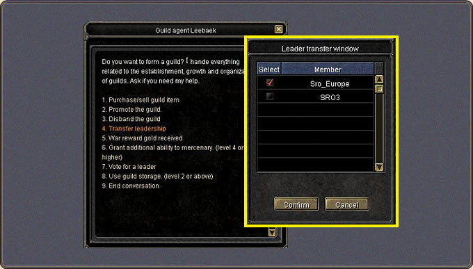 Guild — the Guild Master election