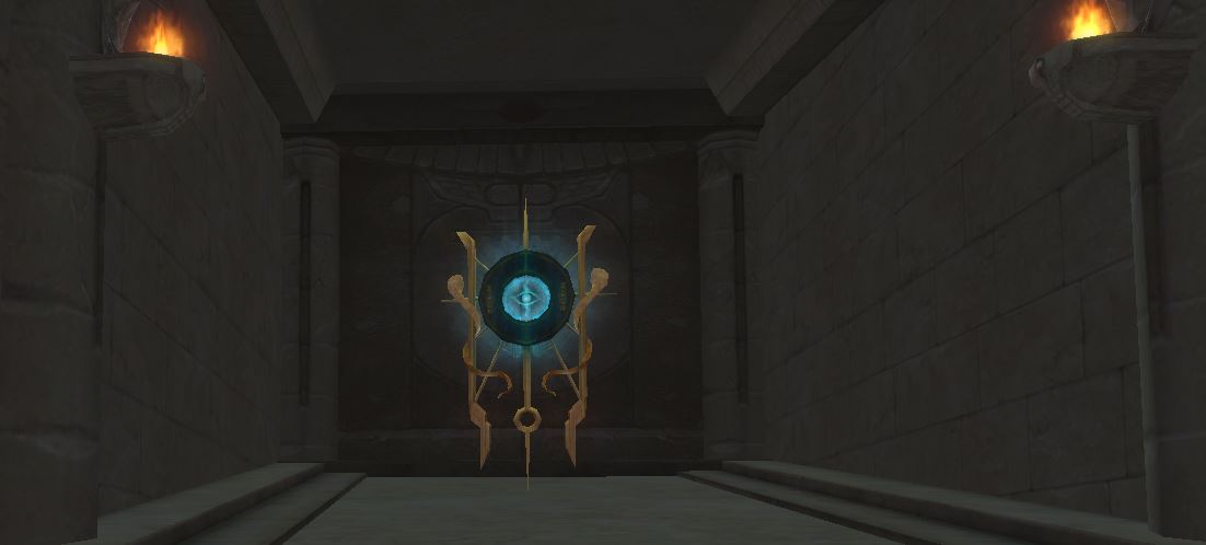 The Dimension Gate: the entrance to the dungeon