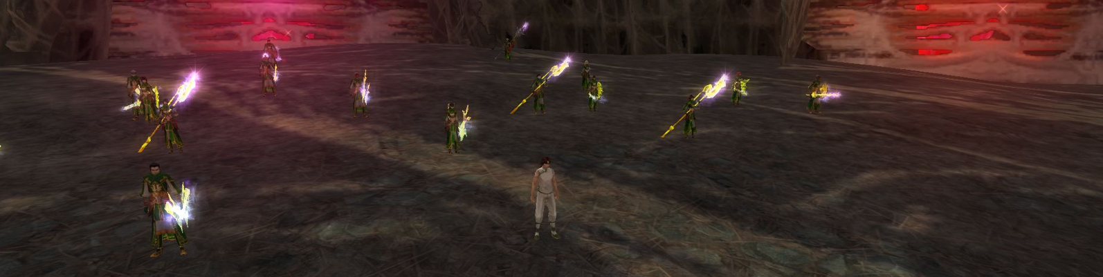 The Wingtribe Knights released from the guardian stones